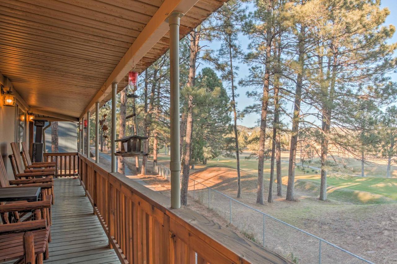 Ruidoso Lil Mountain Getaway With Golf Course View Villa Luaran gambar